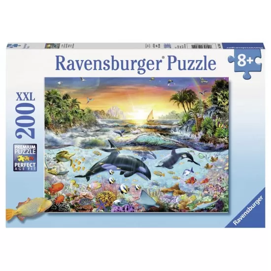 Puzzle Paradisul Delfinilor 200 piese Puzzle Paradisul Delfinilor 200 piese