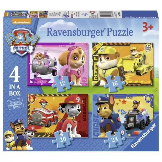 Puzzle Patrula Catelusilor 12/16/20/24 piese Puzzle Patrula Catelusilor 12/16/20/24 piese