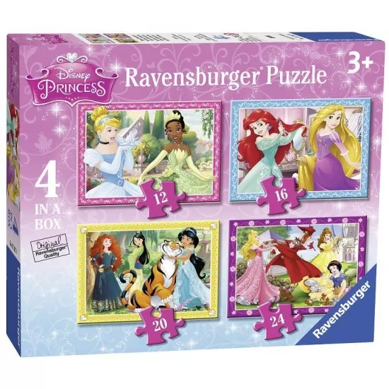 PUZZLE PRINTESELE DISNEY 12/16/20/24p PUZZLE PRINTESELE DISNEY 12/16/20/24p