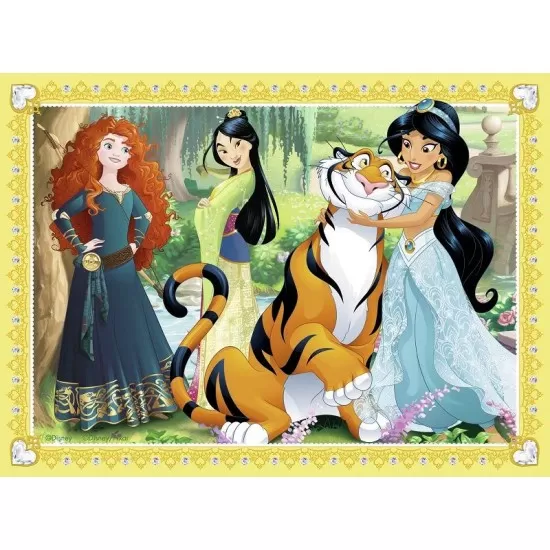 PUZZLE PRINTESELE DISNEY 12/16/20/24p PUZZLE PRINTESELE DISNEY 12/16/20/24p