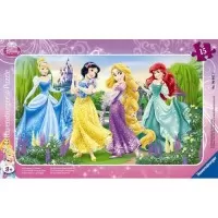 PUZZLE PRINTESELE DISNEY LA PLIMBARE, 15 PIESE