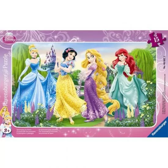 PUZZLE PRINTESELE DISNEY LA PLIMBARE, 15 PIESE PUZZLE PRINTESELE DISNEY LA PLIMBARE, 15 PIESE