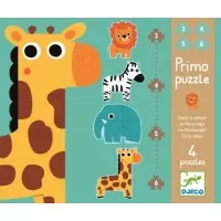 Puzzle progresiv Djeco - In jungla