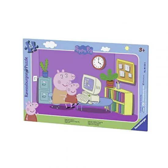 PUZZLE PURCELUSA PEPPA, 15 PIESE PUZZLE PURCELUSA PEPPA, 15 PIESE