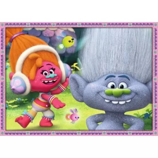 PUZZLE TROLLS, 4x100 PIESE PUZZLE TROLLS, 4x100 PIESE
