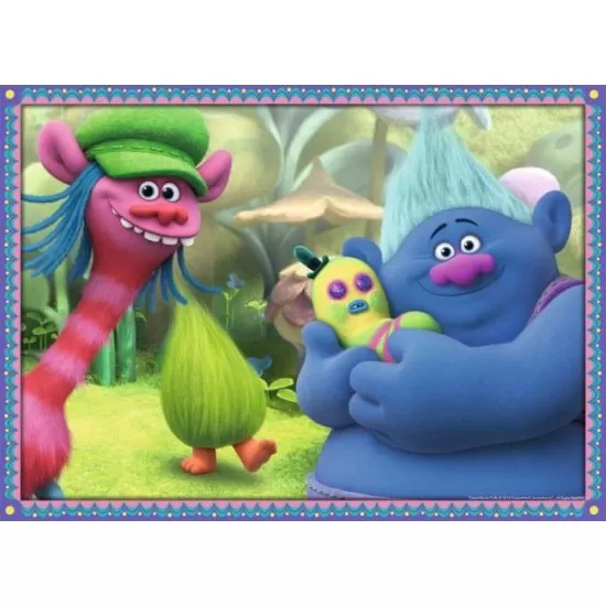 PUZZLE TROLLS, 4x100 PIESE PUZZLE TROLLS, 4x100 PIESE