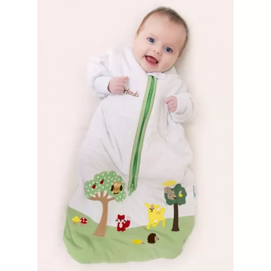 Sac de dormit Forest Friends 0-6 luni 2.5 Tog Sac de dormit Forest Friends 0-6 luni 2.5 Tog