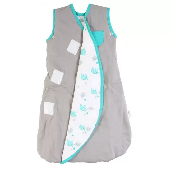 Sac de dormit multifunctional Grey Turquoise Elephant Travel 1-3 ani 2.5 Tog Sac de dormit multifunctional Grey Turquoise Elephant Travel 1-3 ani 2.5 Tog