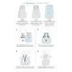Sac de dormit multifunctional Grey Turquoise Elephant Travel 1-3 ani 2.5 Tog Sac de dormit multifunctional Grey Turquoise Elephant Travel 1-3 ani 2.5 Tog