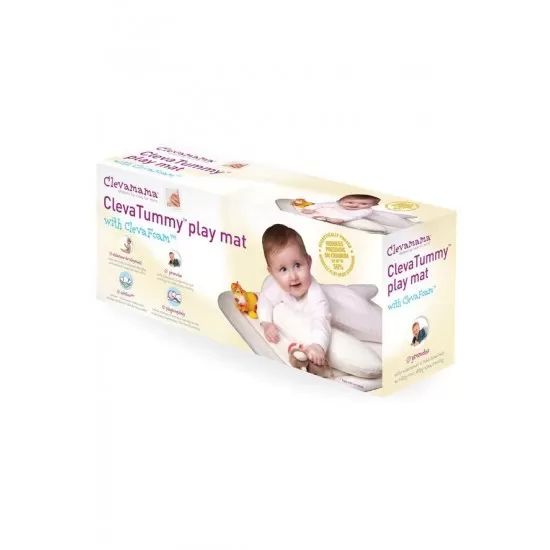Salteluta de joaca TummyTime Clevamama Salteluta de joaca TummyTime Clevamama