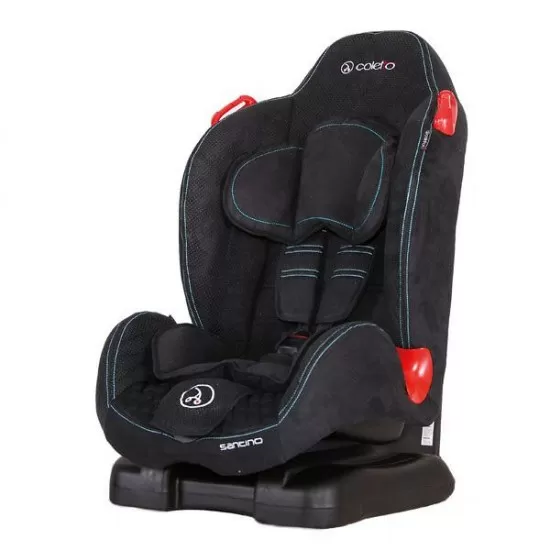 Scaun auto Coletto Santino Black - Grupa 9-25 kg Scaun auto Coletto Santino Black - Grupa 9-25 kg