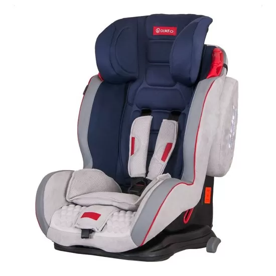 Scaun auto Corto cu Isofix Albastru - Coletto Scaun auto Corto cu Isofix Albastru - Coletto