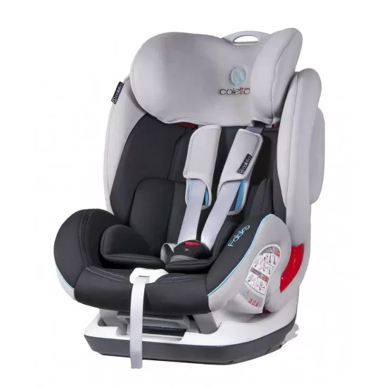 Scaun auto Fabio cu Isofix Negru Coletto - Grupa 9-36 kg Scaun auto Fabio cu Isofix Negru Coletto - Grupa 9-36 kg