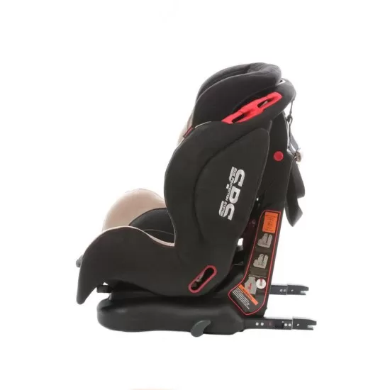 Scaun auto Georgia cu Isofix si Top Tether Bej KidsCare Scaun auto Georgia cu Isofix si Top Tether Bej KidsCare