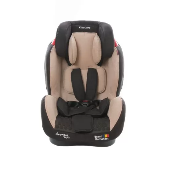 Scaun auto Georgia cu Isofix si Top Tether Bej KidsCare Scaun auto Georgia cu Isofix si Top Tether Bej KidsCare