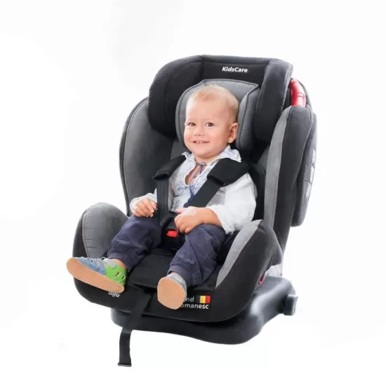 Scaun auto Georgia cu Isofix si Top Tether Bej KidsCare Scaun auto Georgia cu Isofix si Top Tether Bej KidsCare