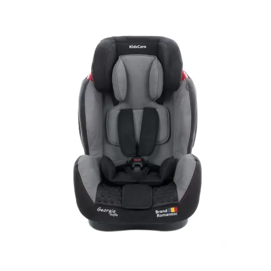 Scaun auto Georgia cu Isofix si Top Tether Gri KidsCare Scaun auto Georgia cu Isofix si Top Tether Gri KidsCare