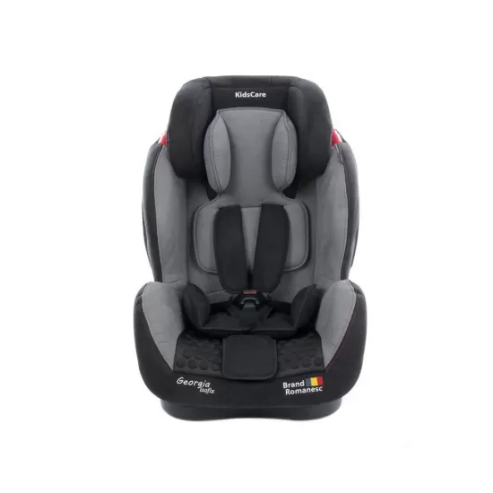 Scaun auto Georgia cu Isofix si Top Tether Gri KidsCare Scaun auto Georgia cu Isofix si Top Tether Gri KidsCare