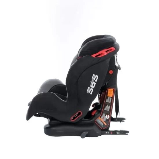 Scaun auto Georgia cu Isofix si Top Tether Gri KidsCare Scaun auto Georgia cu Isofix si Top Tether Gri KidsCare