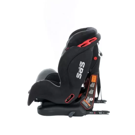 Scaun auto Georgia cu Isofix si Top Tether Gri KidsCare Scaun auto Georgia cu Isofix si Top Tether Gri KidsCare