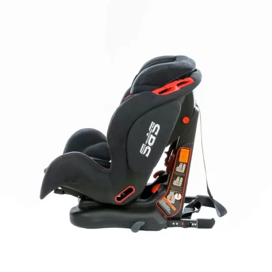 Scaun auto Georgia cu Isofix si Top Tether Negru KidsCare Scaun auto Georgia cu Isofix si Top Tether Negru KidsCare