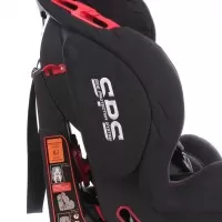 Scaun auto Georgia cu Isofix si Top Tether Negru KidsCare