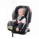 Scaun auto Georgia cu Isofix si Top Tether Negru KidsCare Scaun auto Georgia cu Isofix si Top Tether Negru KidsCare