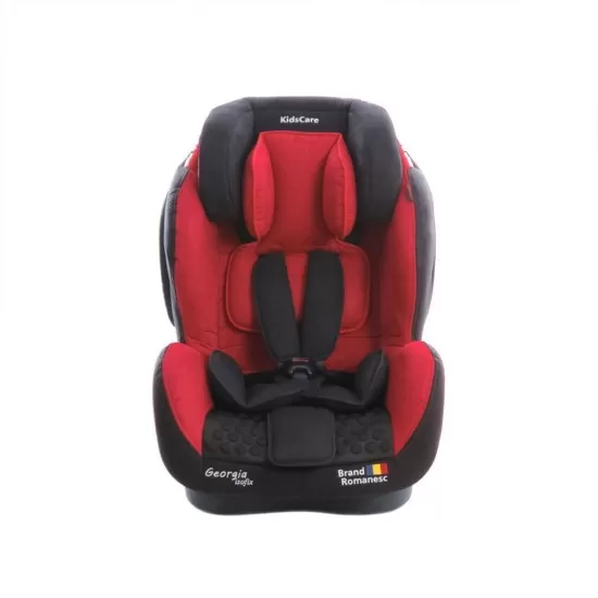 Scaun auto Georgia cu Isofix si Top Tether Rosu KidsCare Scaun auto Georgia cu Isofix si Top Tether Rosu KidsCare