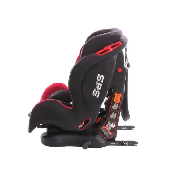 Scaun auto Georgia cu Isofix si Top Tether Rosu KidsCare Scaun auto Georgia cu Isofix si Top Tether Rosu KidsCare