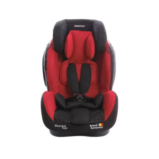Scaun auto Georgia cu Isofix si Top Tether Rosu KidsCare Scaun auto Georgia cu Isofix si Top Tether Rosu KidsCare