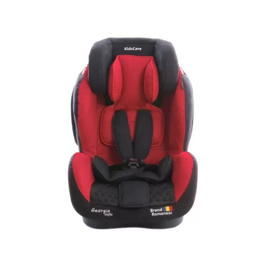 Scaun auto Georgia cu Isofix si Top Tether Rosu KidsCare Scaun auto Georgia cu Isofix si Top Tether Rosu KidsCare