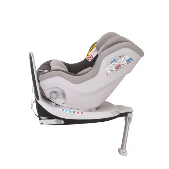 Scaun auto Mokka rotativ 360 grade cu Isofix 0-18 kg Gri Coletto Scaun auto Mokka rotativ 360 grade cu Isofix 0-18 kg Gri Coletto