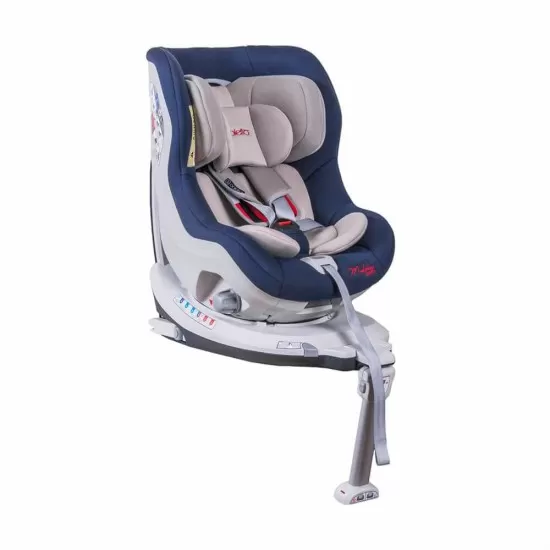Scaun auto Mokka rotativ 360 grade cu Isofix 0-18 kg Navy Coletto Scaun auto Mokka rotativ 360 grade cu Isofix 0-18 kg Navy Coletto