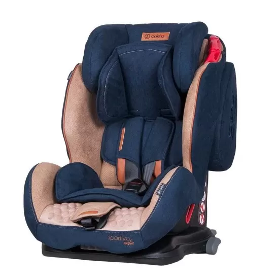 Scaun auto Sportivo cu Isofix Blue Coletto Scaun auto Sportivo cu Isofix Blue Coletto