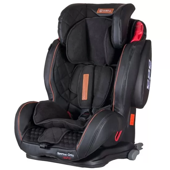 Scaun auto Sportivo Only cu Isofix Black Coletto Scaun auto Sportivo Only cu Isofix Black Coletto