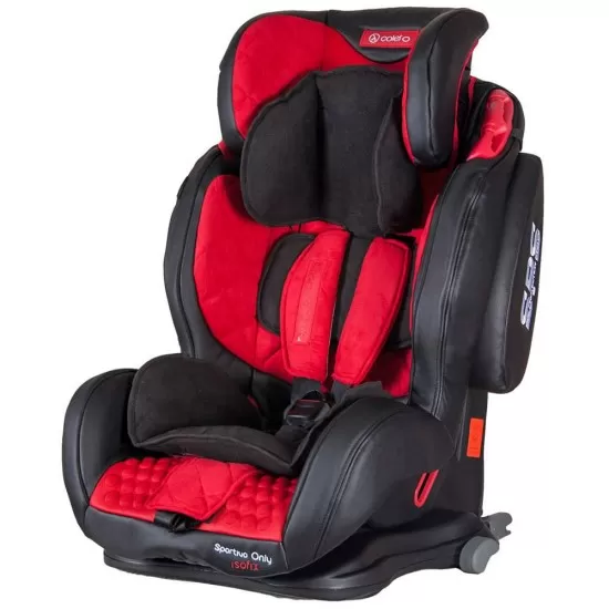 Scaun auto Sportivo Only cu Isofix Red Coletto Scaun auto Sportivo Only cu Isofix Red Coletto