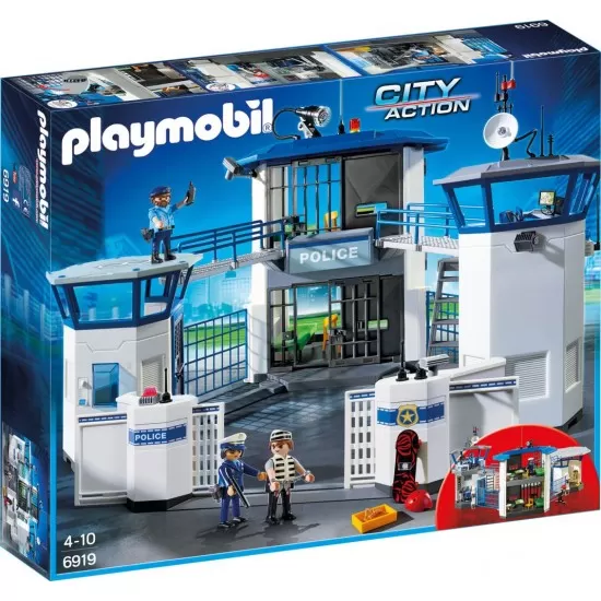 Playmobil City Action - Sediu de Politie cu Inchisoare Playmobil City Action - Sediu de Politie cu Inchisoare