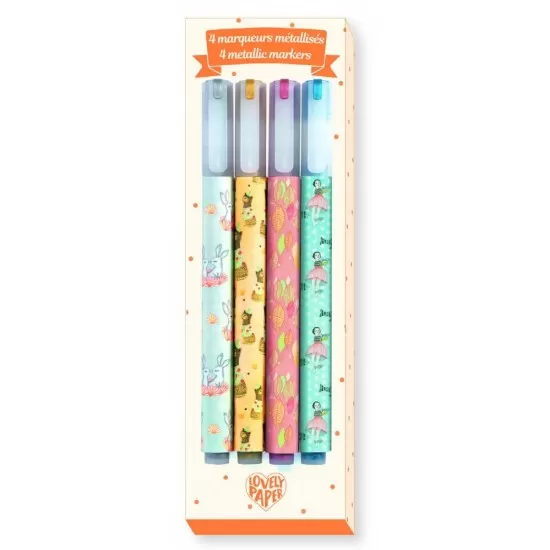 Set carioci metalice Djeco Set carioci metalice Djeco