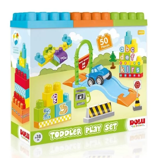Set de constructie - 50 piese Set de constructie - 50 piese