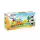Set de constructii trenulet - 36 piese Set de constructii trenulet - 36 piese