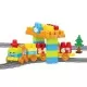 Set de constructii trenulet - 58 piese Set de constructii trenulet - 58 piese