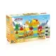 Set de constructii trenulet - 58 piese Set de constructii trenulet - 58 piese