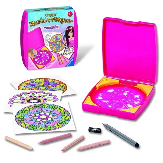 SET DE CREATIE MINI MANDALA ROMANTIC SET DE CREATIE MINI MANDALA ROMANTIC