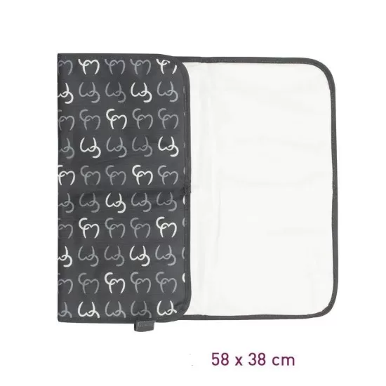 Set geanta multifunctionala Nicole Asphalt Clevamama Set geanta multifunctionala Nicole Asphalt Clevamama