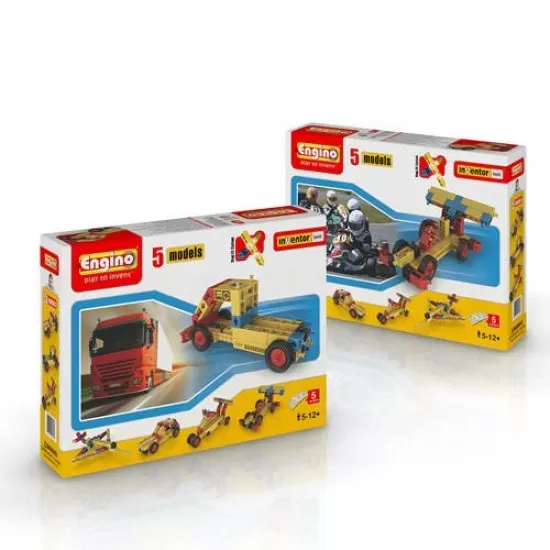 Set inginerie 5 modele Engino Set inginerie 5 modele Engino