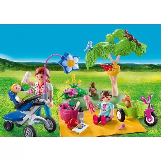 Set portabil Picnic in familie - Playmobil Set portabil Picnic in familie - Playmobil