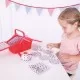 Setul meu de picnic cu buline - BigJigs Setul meu de picnic cu buline - BigJigs