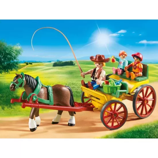 Trasura cu cal - Playmobil Country Trasura cu cal - Playmobil Country