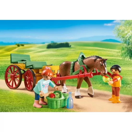 Trasura cu cal - Playmobil Country Trasura cu cal - Playmobil Country