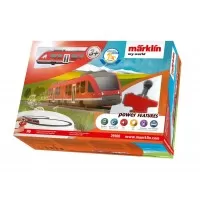 Tren de calatori cu sine si telecomanda Regio Lint Starter Set